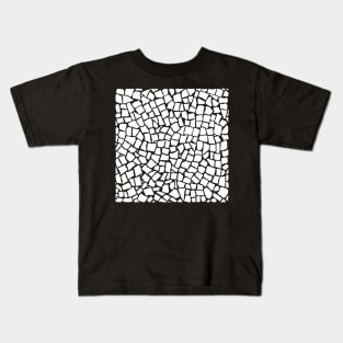 British Mosaic Black Kids T-Shirt
